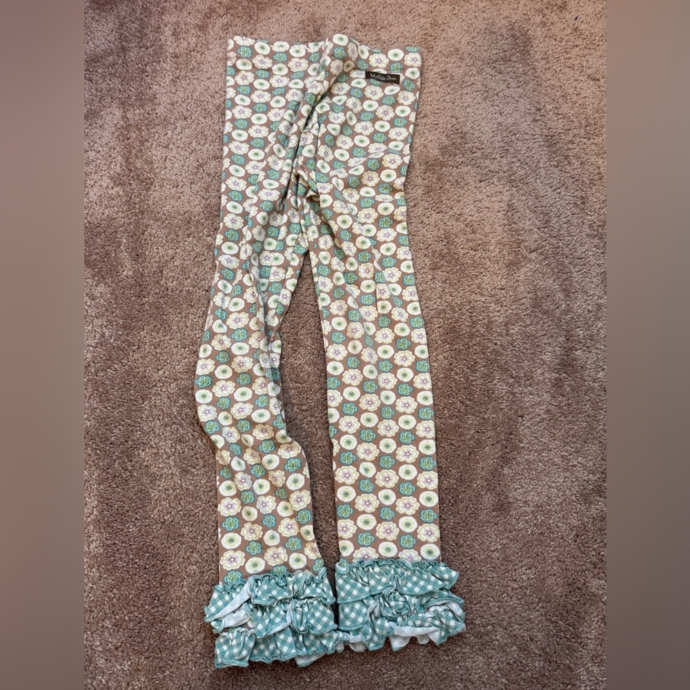 Matilda Jane ruffle ankle leggings